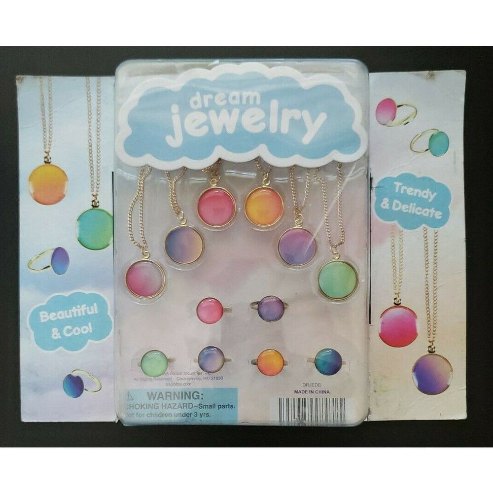 Vintage Dream Jewelry Gumball Vending Machine Charms Header Display Card #351